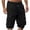 Black, variant on KBODIU Men's Casual Shorts, Fashion Multi-pocket Cargo Shorts, Summer Beach Stretch Golf Short Pants