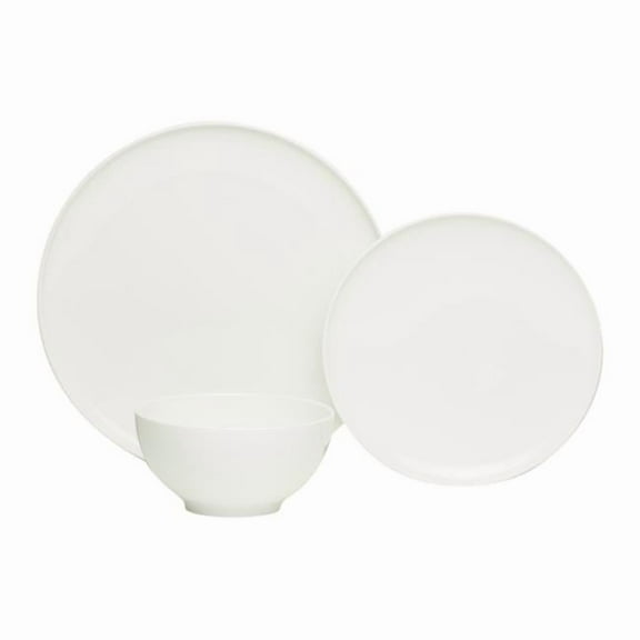 Red Vanilla ET1900-018 Every Time White Dinner Set - 18 Piece