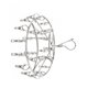 thumbnail image 2 of Estante de secado redondo cuadrado con forma de ciruela, calcetín, ropa interior, tendedero para exteriores, secador, colgador de ropa, Clips de toalla multifuncionales Methold JJ19167-15, 2 of 4