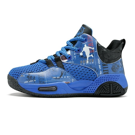 

Engtoy Kid s Basketball Shoes Boys Sneakers Girls Trainers Non-slip Running Shoes