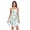 Beautiful Forget-Me-Not Flowers, variant on Summer Dresses for Women Strapless Casual Beach Cover Ups Beautiful Forget-me-not Flowers Tube Top Sundress