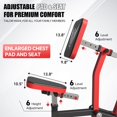 SPART Seated Row Machine, Plate Loaded Back Machine Gym Equipment with
