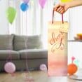 thumbnail image 6 of Designer Greetings Glitterwrap™ 6-Pack 13” Rainbow Bottle Gift Bag Set, Party On (6 Assorted Designs with Matching Hang Tags) – Fits Standard Wine & Champagne Bottles, 6 of 8