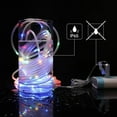 thumbnail image 4 of DYstyle 10M 100LED Strip Fairy Lights With IR Remote Waterproof 8 Modes LED Rope String Light Outdoor Garden Wedding Party Christmas Xmas Decoration, 4 of 6