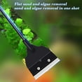 thumbnail image 7 of Aquarium Algae Scraper Cleaning Tool Kit, Plastic 34cm Scraper with Long Handle for Deep Tanks, Efficient Algae Removal Tool for Freshwater and Saltwater Fish Tank Maintenance, Easy to Ll, 7 of 7