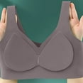 thumbnail image 6 of Jelly Bras for Women, Lifting Wirefree Supportive Push up Soft Breathable Coffee Bras for Women, 6 of 6