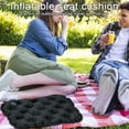 thumbnail image 4 of tasrioml Inflatable Seat Cushion Waterproof Wear-Resistant Quick Inflate Deflate Comfortable Air Support Airplane Car Seat Pad, 4 of 8