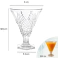 thumbnail image 2 of Set De 6 Copas Postre Helado De Vidrio Color Transparente, 2 of 5