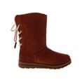 thumbnail image 2 of Muk Luks Womens Ziggy Rodeo Suede Faux Fur Lined Mid-Calf Boots, 2 of 3