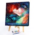 thumbnail image 2 of Wdftyju Mermaid DIY Zero Base Paint por Kits de números Kill Time Picture Coloring Kits Wdftyju 6ge5dv3mg4ns5ul0, 2 of 9