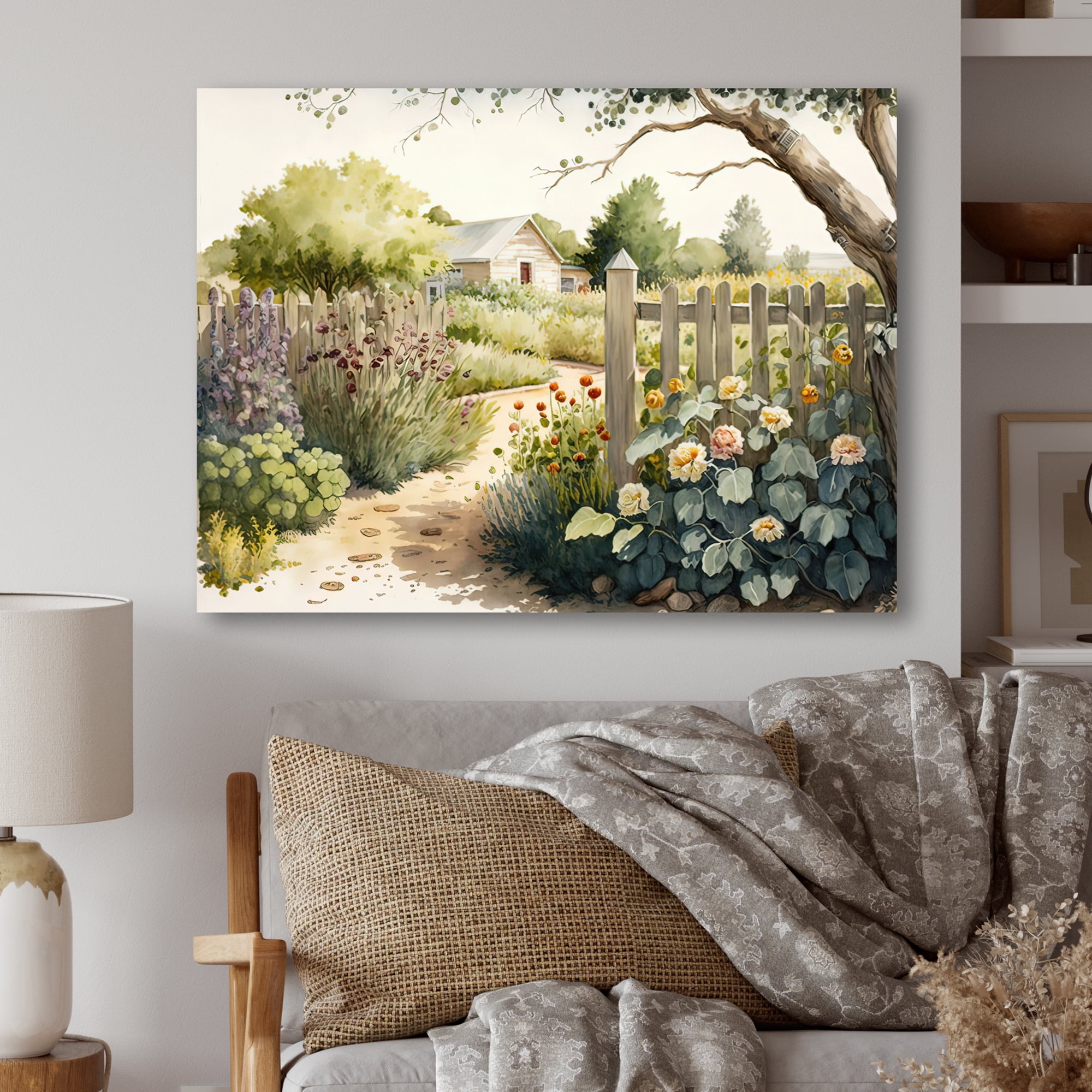 Designart Farm Fresh Garden II Canvas Wall Art