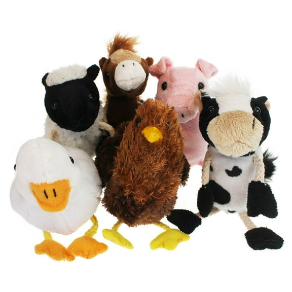 Farm Animals Puppets 6pk (Other)