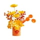 thumbnail image 2 of 2 juegos de flores artificiales chinas en macetas, plantas de interior, bonsái artificiales rojos Estilo B 27x14x28cm Estilo F 23x16x24cm, 2 of 9