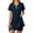 D-Navy, variant on Womens Dresses Long Sleeve Round Neck Summer Dress Tennis Dress With Built In Shorts Stretchy Athletic Skirt Sports Outdoor Casual Clothes Blue L
