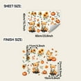 thumbnail image 3 of Cevemin Adorable Fox Pumpkin Floral Removable Wall Decals for Home, Kitchen, Restaurant Decor - Self-Adhesive PVC Stickers 40x60cm (1 PC), 3 of 7