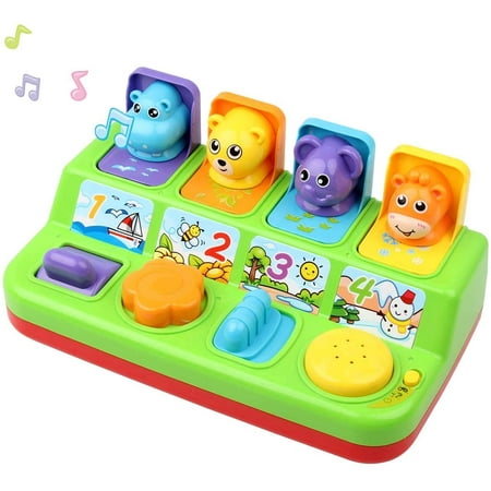 Interactive Pop Up Animals Toy with Light, Music, Animal Sound, Pop-up Activity Toys as Gifts for Ages 9-12-18 Months Toddlers & 1 Year Old Kids, Babies, Boys&Girls | Walmart Canada Interactive Pop Up Animals Toy with Light, Music, Animal Sound, Pop-up Activity Toys as Gifts for Ages 9-12-18 Months Toddlers & 1 Year Old Kids, Babies, Boys&Girls | Walmart Canada