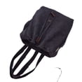 thumbnail image 1 of Women's Shoulder Bag With Drawstring Closure, Square Shape Simple Design Bag For Shopping Use, 1 of 6