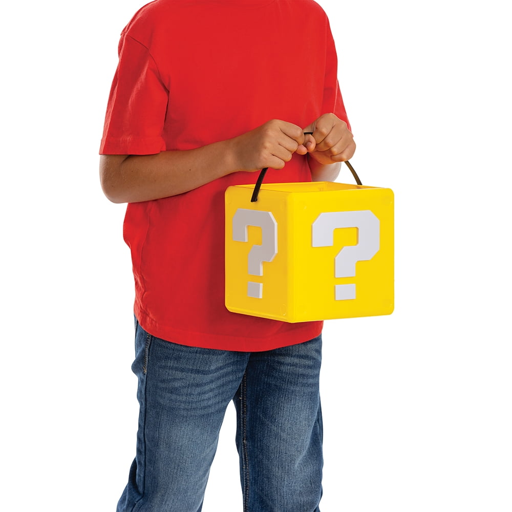 Disguise Super Mario Bros Treat Pail, Official Super Mario Costume Accessory