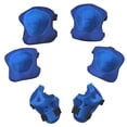 thumbnail image 2 of Advancent 6 unids/set de equipo de protección, rodilleras de patinaje para niños, coderas, Protector de mano para muñeca, protectores de Ropa Deportiva, Zapatos Azul, 2 of 6