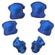 thumbnail image 3 of Toystoory 6 unids/set niños niño niña seguridad rodillera conjuntos de coderas niños ciclismo Skate bicicleta protección del cuerpo guardia Ropa Deportiva, Zapatos Azul, 3 of 6