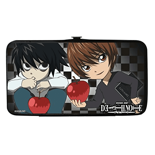Hat Shark Death Note Hinged Wallet Chibi Ryuk Misa L Light Holding Apples Walmart Com Walmart Com