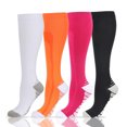 thumbnail image 2 of Compression Socks Premium Stylish Breathable Anti-friction Stockings For Running Sports Hiking New, 2 of 6