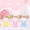thumbnail image 5 of Gloveleya Baby Girl Gift Soft First Baby Doll Plush Doll Floral Amarillo 16 "", 5 of 5
