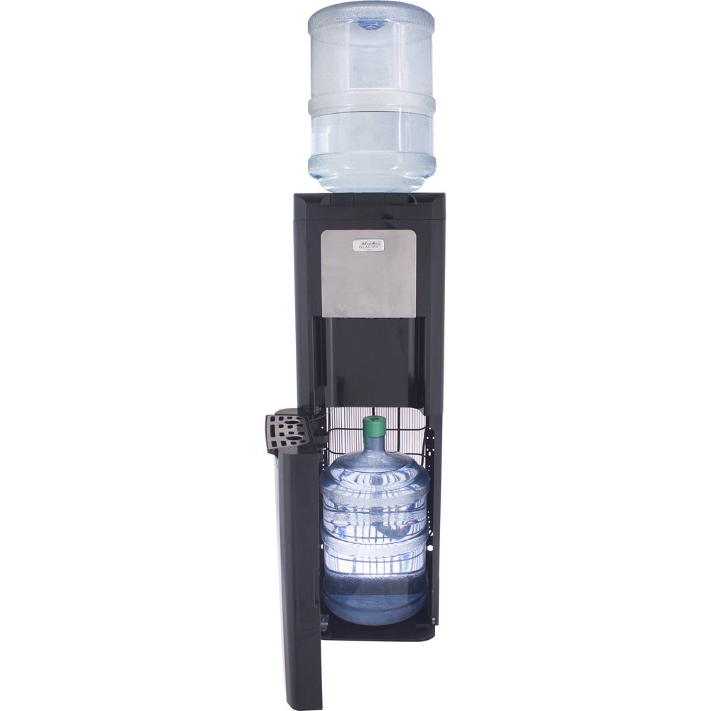 Glacial Top Loading Cold Water Dispenser Cooler with Spare Bottle