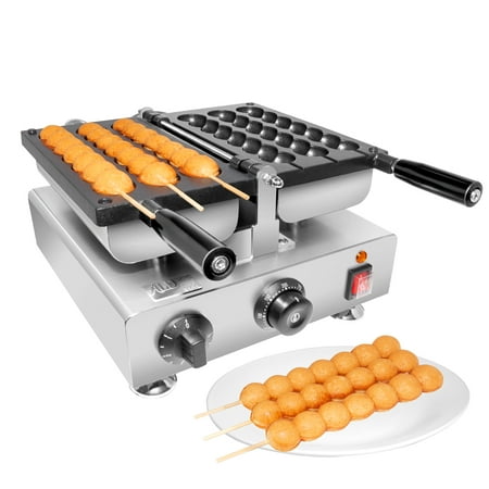 

ALDKitchen Waffle Stick Maker | 3 Bead-Shaped Waffles | Waffles on a Stick Iron | 110V