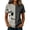 1-Black-50306aa, variant on 1776-2026 250 Anniversary USA Shirt Women Patriotic Waffle Shirt Women 4th of July Color Block Womens T Shirts