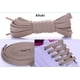 thumbnail image 1 of 1 par de cordones de zapatos gruesos clásicos, cordones de zapatos planos sólidos para atletismo, cordones de zapatillas para correr, zapatos, botas de 0,8 CM de ancho, cordones de cordones de 160cm Gao Jinjia LED, 1 of 2