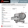 thumbnail image 4 of Rebanadora Industrial 300 Cortadora Embutidos Jamon Shorbull, 4 of 8