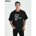 thumbnail image 3 of Mens Sorry Can't Self-care Tshirt Funny Sarcastic Tee For Guys Graphic Tees, 3 of 9