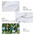 thumbnail image 2 of Yayeee Kitchen Hanging Hand Towels Set of 2 with Loop Bathroom Absorbent Tie Towel, Flourish Flowers Pattern, 2 of 7
