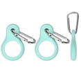 thumbnail image 1 of Clip de hebilla para botella de agua Uxcell [3PCS] - Soporte para taza de agua - [Verde - Silicona - 3.34IN] Soporte portátil y seguro para botellas, 1 of 6