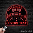 thumbnail image 5 of Handmadetneonsign School Bus Driver Metal Wall Art Light, Bus Metal Sign Wall Decor, Driver Metal Decor 57521, 5 of 5