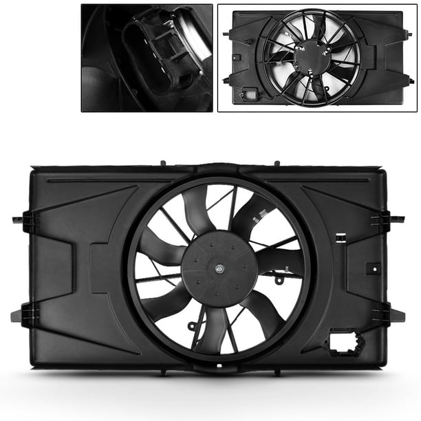 Condenser Radiator Cooling Fan For 0510 Chevy Cobalt 0710 Pontiac G5