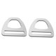 thumbnail image 5 of 2x Hebilla del arnés de mascotas, hardware, reemplazo profesional de servicio pesado, hebilla triangular de acero inoxidable,, 5 of 9