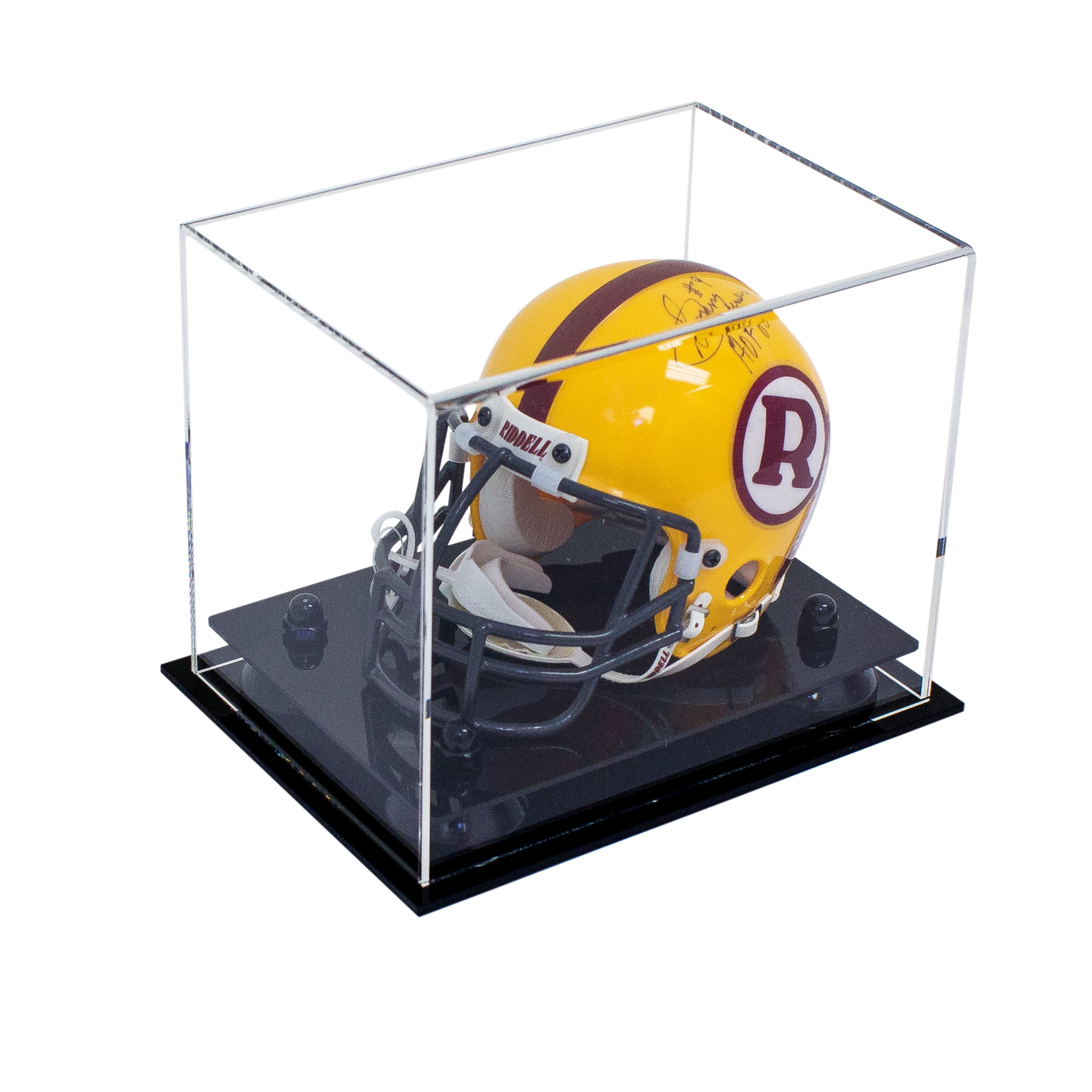 Mini Football Helmet Display Case (not full size) Better Display