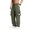 Army Green, variant on Men's Outdoor Sports Straight Leg Workwear Trousers, Fashion Solid Color Cargo Pants for Hiking and Construction Work,Army Green,L