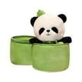 thumbnail image 4 of Muñeco de peluche de panda, regalo de cumpleaños, juguete decorativo para el hogar para acompañar el sueño de los niños. con bambú, 4 of 9