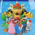 thumbnail image 4 of Super Mario Character Print Blue Suitcase with Extendable Handle, 4 of 6
