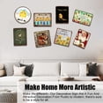 thumbnail image 4 of Nice Butt House Vintage Metal Tin Sign Bathroom Wall Decor Iron Painting Sign for Bathroom Home Bar Coffee Animal Sign Toilet Posters Rustic Wall Art Housewarming Gift 12x12 Inches, 4 of 6