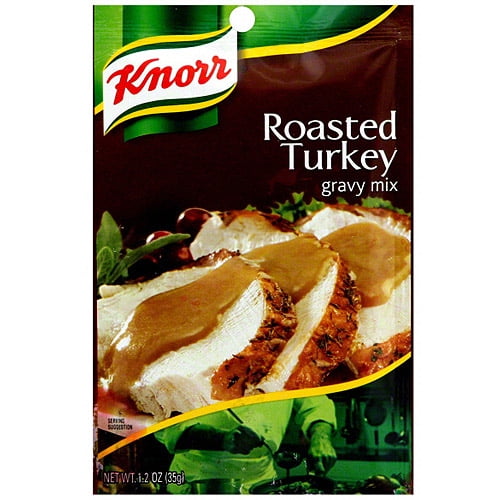 Knorr Roasted Turkey Gravy Mix, 1.2 oz (Pack of 12)
