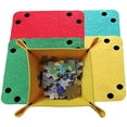 thumbnail image 3 of Jigsaw Puzzle Mat For 1000 1500 2000 Pieces, Inflatable Tube Ensures Safe Storage, Sorting Trays Keep Pieces Organized, Non-Slip Board Offers Stable Surface, Eco-Friendly Plantation Wood (Green), 3 of 6