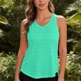 thumbnail image 4 of BUIGTTKLOP Workout Tank Tops for Women Open Back Shirts Athletic Gym Clothes Sleeveless Tank Tops Loose Fitted, 4 of 6
