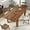 Brown, variant on 59"-86" Extendable Dining Table for 6-10 Person, Wooden Dining Room Table, Modern Extendable Table for Gatherings, Meeting for Small Kitchens, Dining Office Areas(Brown)