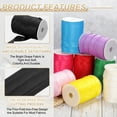 thumbnail image 3 of Uxcell Double Fold Bias Tape, Continuous Bulk Satin Fabric for Sewing and Quilting Black, 3 of 7