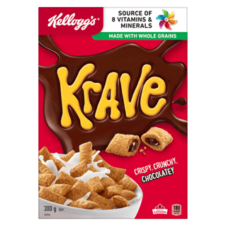 Céréales Kellogg's Krave*, 300g Céréales Kellogg's Krave*, 300g
