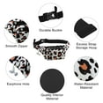 thumbnail image 2 of Fanny Pack for Women & Men - Crossbody Waist Bag Lightweight Belt Bum Bag for Sports, Travel, Hiking, Everyday Use, 2 of 7